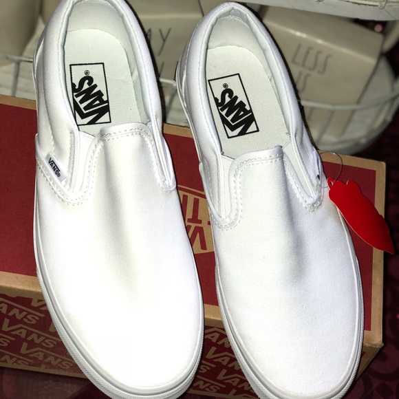 used white slip on vans